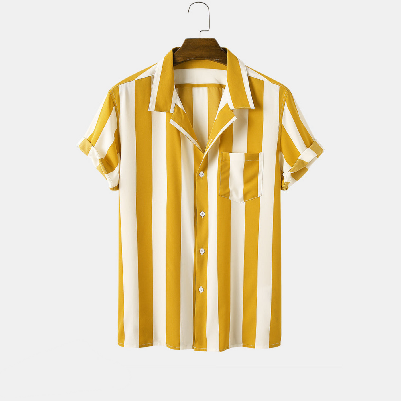 Short-Sleeve Striped Shirts