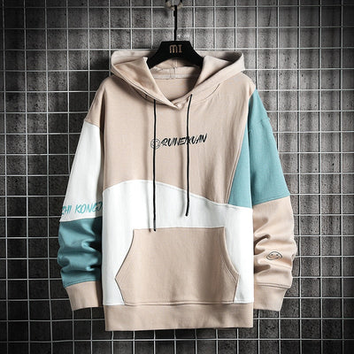 Tri-color minimalist unisex sweatshirt
