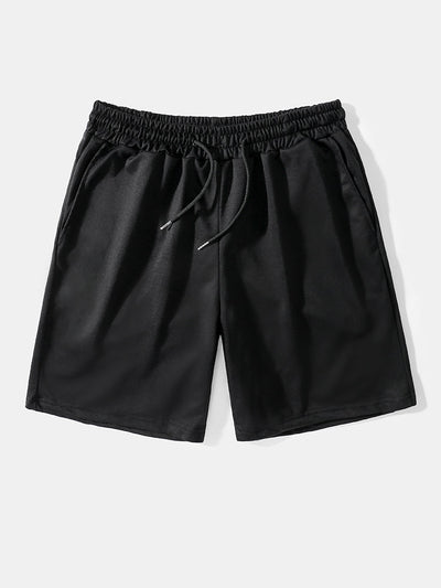 Basic Mid Length Jersey Shorts